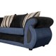 thumbnail image 4 of Seccional Dominga Chenille Tipo Lino Azul 3 Cuerpos, 4 of 5