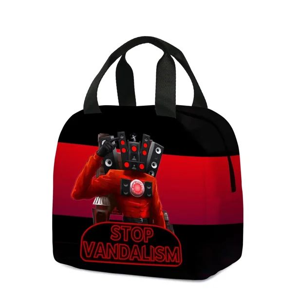 HOT Skibidi Toilet Toilet School Bag Primary and Secondary School Students Children's Gifts Backpack Cartoon School Bag Mochila