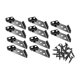 thumbnail image 4 of 10 Piezas De Soportes De Esquina Triangulares, Soportes Triangulares Para Muebles, Sillas, Escritorios Con Tornillos De Hierro, 4 of 5