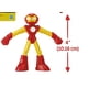 thumbnail image 3 of Figura de acción Iron Man con lanzador de explosiones Play‑Doh, 3 of 9