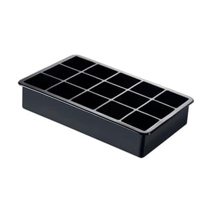 Bothyi - Congeladores Bandeja De Hielo Durable Fabricante De Bolas De Hielo Para Enfriamiento De Chocolate Bebidas De Té 15 Rejillas Sin Tapa