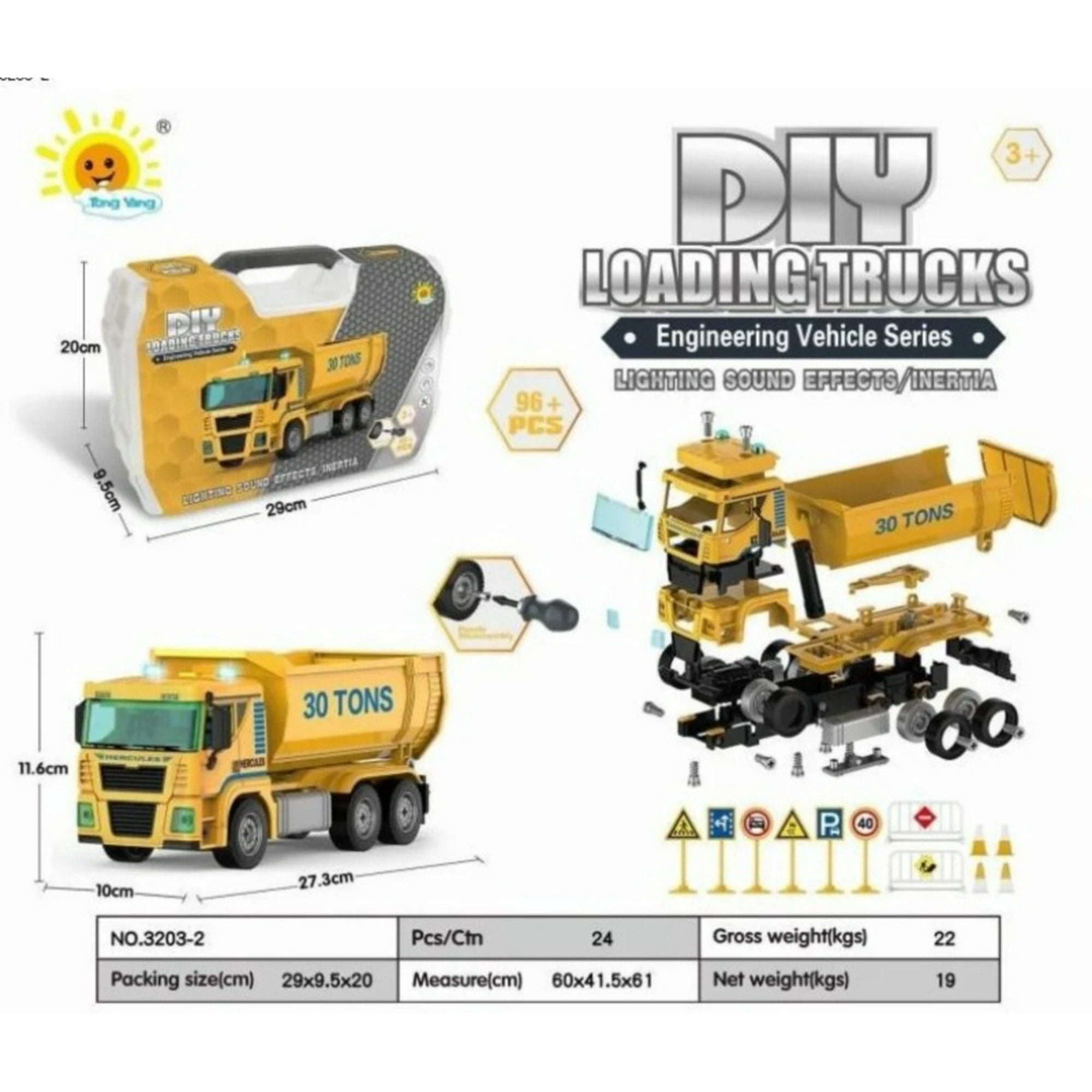 Genérico - Maleta Autos Construccion Diy