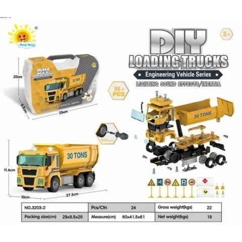 Genérico - Maleta Autos Construccion Diy