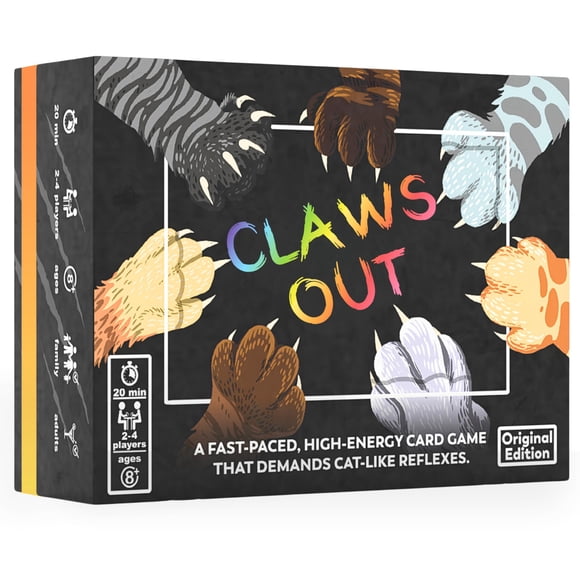 Juego De Cartas Divertido Y Rápido Juego De Gatos Para Adultos Y Niños