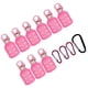 thumbnail image 1 of Protector De Anzuelo De Calamar De 9 Piezas Con Mosquetones Ganchos Portátiles Tapas De Seguridad Rosa L, 1 of 5