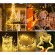 thumbnail image 2 of Luces Luz Hada Navidad Recarga Solar 20mts Cálida, 2 of 8