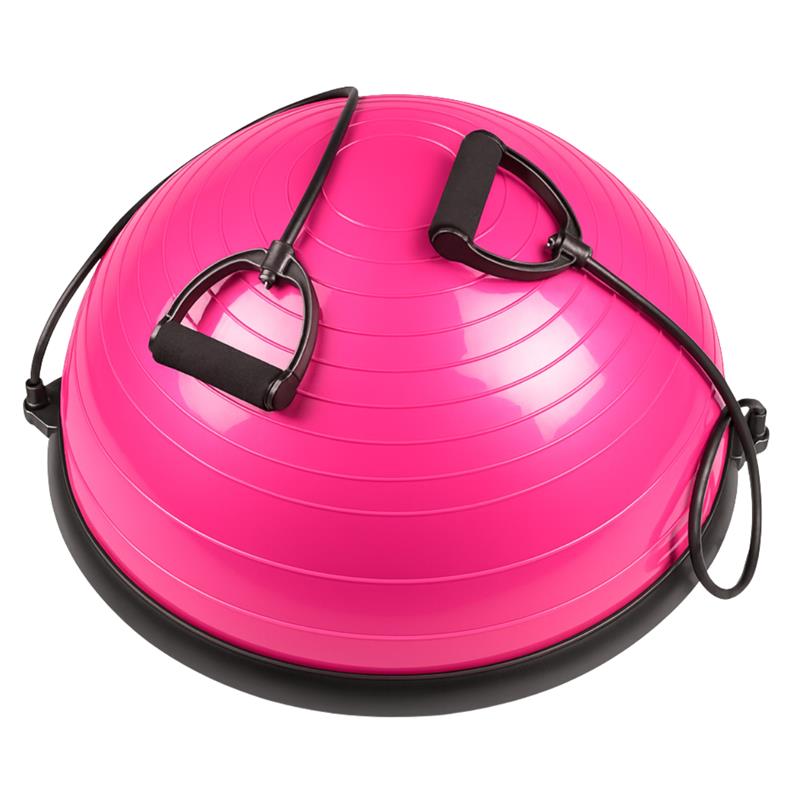 Linea Sport - Bosu Ball Con Bandas De Resistencia Plataforma De Equilibrio