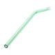 thumbnail image 2 of Eco Friendly Curved Vidrio Paja Beber Con Cepillo De Limpieza Green Green, 2 of 5