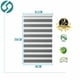 thumbnail image 2 of Cortina Roller Duo Zebra Día Y Noche Gris 90 X 250 Cm Sunfree, 2 of 10