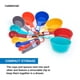 thumbnail image 5 of Juego de Tazas Medidoras Farberware 12 piezas Rainforest, 5 of 5