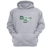 Genérico - Polerón Canguro Breaking Bad Gris Claro Talla Xl Unisex