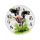 thumbnail image 3 of Reloj Colgante De Pared De Madera Con Diseño De Vaca Rústica, Decoración Para El Hogar Y La Oficina, Resistente, 25cm, 10 Pulgadas, 3 of 3
