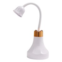 Magideal - Mini Lámpara De Uñas Led Portátil Lámparas De Escritorio Flexibles Carga Usb