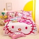 thumbnail image 1 of Hello Kitty Duvet Cover Multi Size 2pcs/3pcs Bedding Set Single Double King Size Needlework Pillowcase Quilt Cover Room Decor, 1 of 5