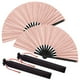 thumbnail image 1 of Abanico de seda plegable a mano Maitys Chinese Tai Ji Fan 34 x 63,5 cm, 1 of 3