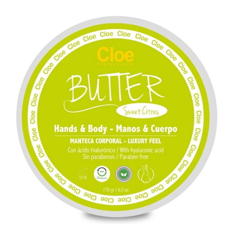 Cloe Professional - Crema Manos Y Cuerpo Butter Sweet Citrus Cloe 170Gr