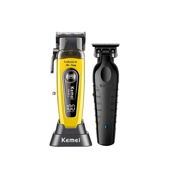 Combo Kemei Clipper km90-4 + Kemei 2299 Trimmer