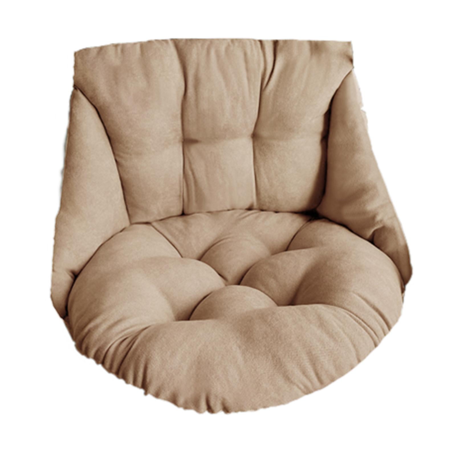 Ioensy - Cojín Para Silla Colgante Patio Cojín Para Silla De Huevo Colgante Para Balcón Hamaca De Jardín Marrón Claro