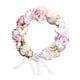 thumbnail image 3 of Guirnalda De Rosas, Guirnalda Floral Falsa Para Tocado De Boda, Puerta Delantera De Granja, Color Blanco, 3 of 5
