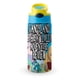 thumbnail image 1 of La Gran Aventura de la Piruleta Botella de Agua con Tapa Pop Top de Un Toque, Acero Inoxidable, a Prueba de Fugas, para Deportes, Botella Infantil azul 12 oz, 1 of 6
