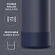 thumbnail image 3 of Botella de agua Hydrapeak Sport con aislamiento de 950 ml con pajita y vaso, 3 of 9