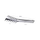 thumbnail image 3 of Pinza Tenaza Para Pan Spaghetti Buffet Cocina Comedor Acero, 3 of 3