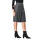 thumbnail image 4 of INSPIRE CHIC Falda de Oficina para Mujer a la Rodilla de Cintura Alta con Cuadros Tartán M Gris Oscuro, 4 of 5