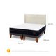 thumbnail image 3 of Cama Europea Super Premium 2 Plaza Base Dividida, 3 of 10