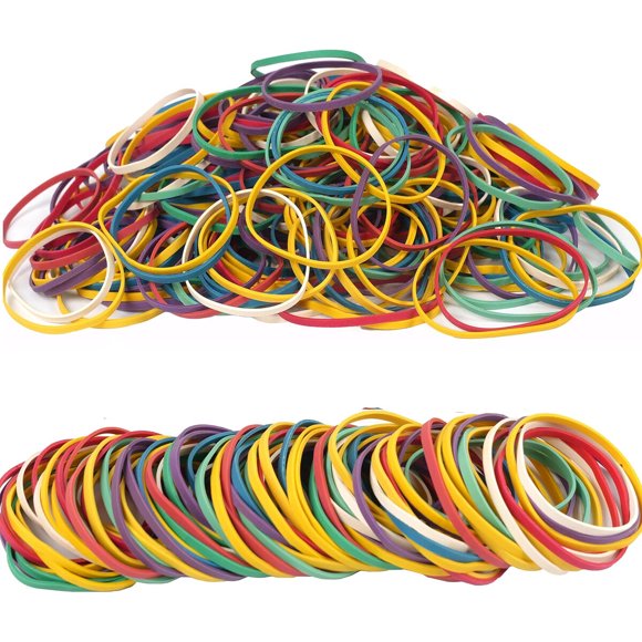 AIWOQI Rubber Bands 250 pcs, Size 33, Strong Elastic Bands