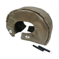 Ioensy - Cubierta De Turbocompresor, Envoltura De Fibra De Repuesto, Manta De Turbocompresor, Cubierta De Protección Térmica, 22X22X9Cm Para T6