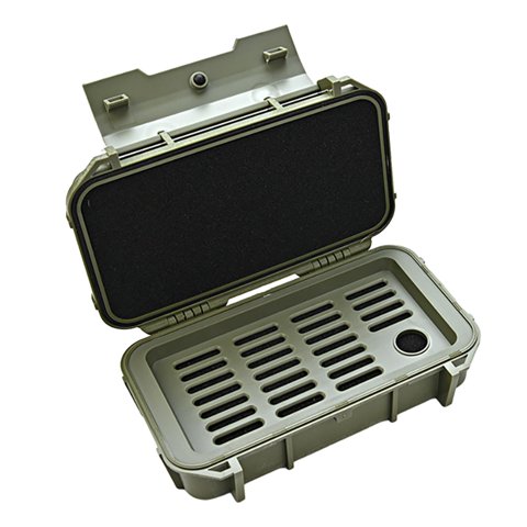 Magideal - Caja De Herramientas Para Instrumentos De Seguridad, Resistente A Impactos, A Prueba De Polvo, Hermética, Dura, Doble Capa Para Mochileros, Fotografía