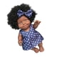 thumbnail image 3 of Muñeca Afroamericana Muñecas Realistas Para Bebés Vinilo Suave Muñeca Hecha A Mano De 10 Pulgadas, 3 of 5