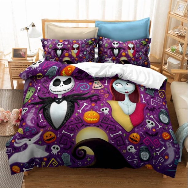 The Night Before Christmas Bedding Set Duvet Cover Pillow Cases 3-Piece Bedding Set (1 Duvet Cover + 2 Pillow Shams)