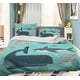 thumbnail image 1 of Set De Ropa De Cama Patrón 3d Vida Marina Funda De Edredón Y Fundas De Almohada, 1 of 3