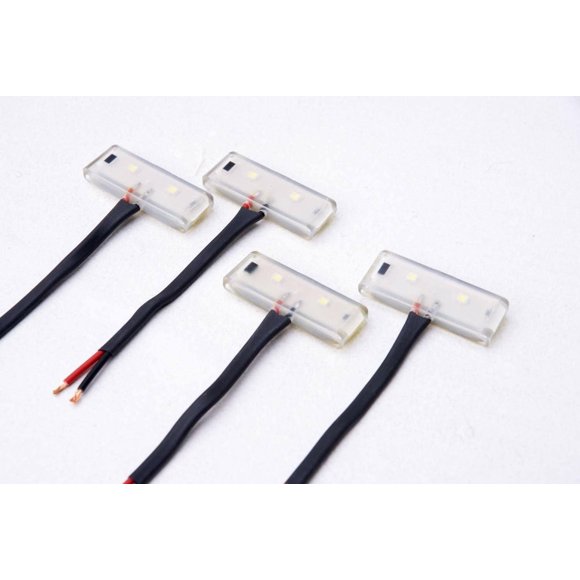 Luz LED AMP Research 15 cm – Juego de 4 (454 g)
