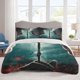 thumbnail image 1 of Harry potter Bedding Sets Cartoon Duvet Cover Lightweight 3 Piece Bet Sets for Kids Boys Girls, 1 of 5