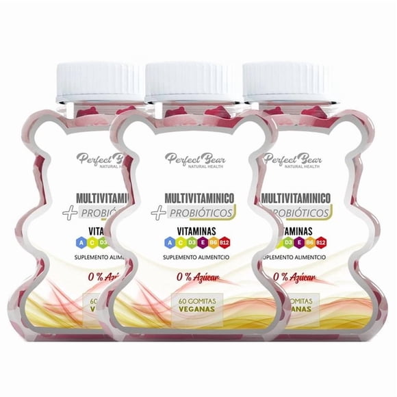 Multivitamínico con Probióticos Pack x3
