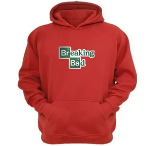 Genérico - Poleron Canguro Breaking Bad Rojo Talla L Unisex