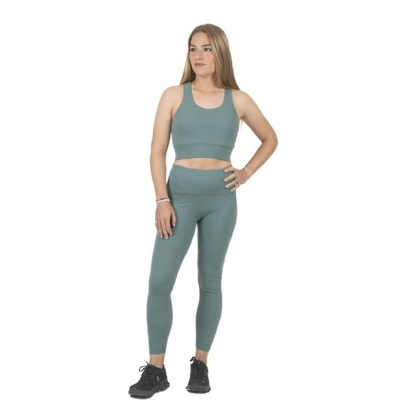 Calza Deportiva Mujer Legging Bergenia Lhotse verde L