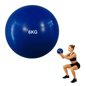 Linea Sport - Balón Medicinal De Silicona 6Kg Antideslizante Sin Rebote Crossfit