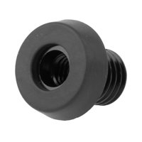 Magideal - Tapón Inferior De Billar, Extensión De Taco De Billar, Resistente A Caídas Portátil, Caucho De Taco De Billar Práctico Multifuncional Para Jugar A Los 27 Cm X 28 Cm