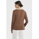 thumbnail image 3 of Polera Mujer Asimétrico Café, 3 of 4