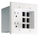 thumbnail image 1 of Receptáculo dúplex empotrado Leviton 125V 15A 2P 3W 690W blanco, 1 of 2