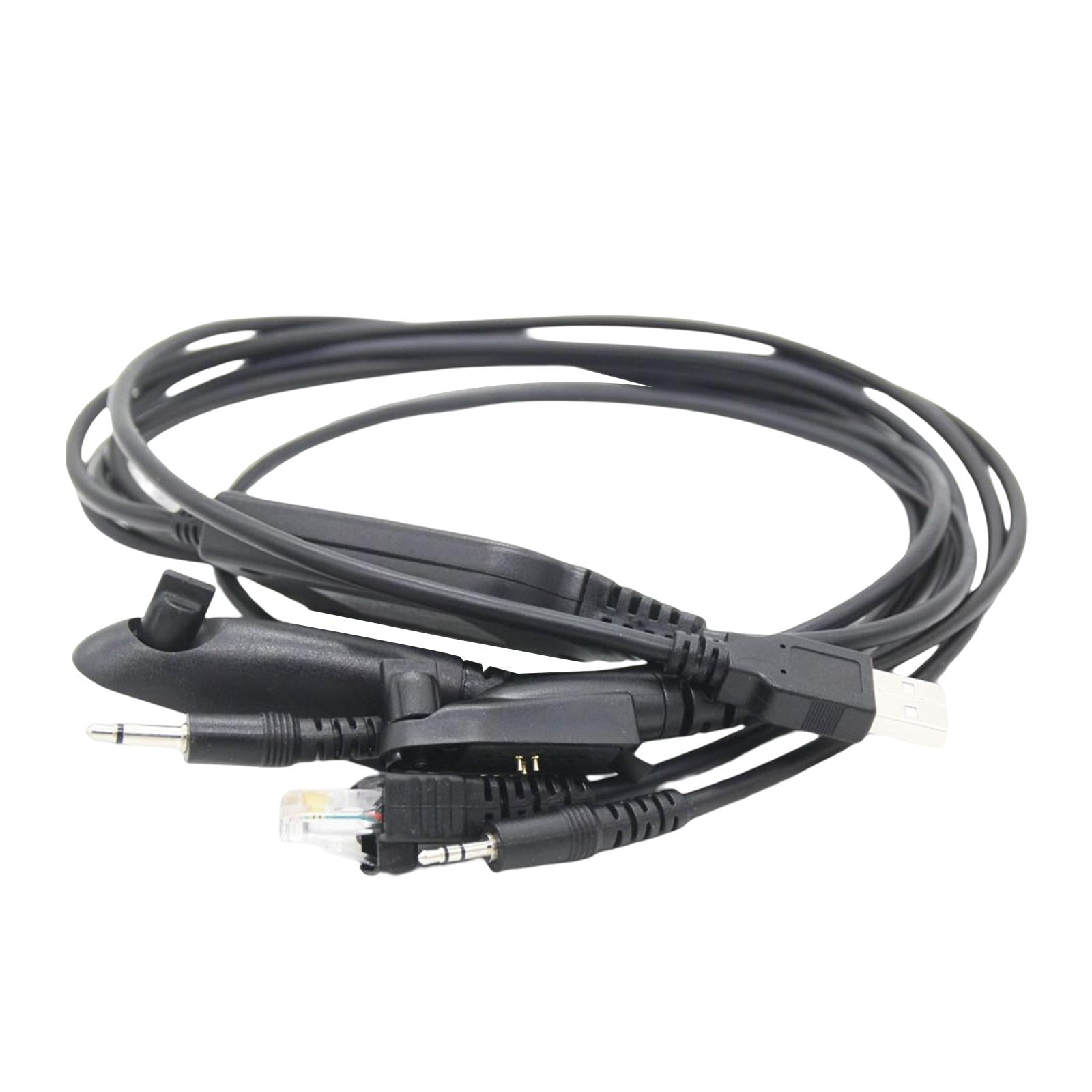 Magideal - Cable De Programación Usb Multifuncional 5 En 1, Cable De Conexión De Programación Usb Para Ex600 Gp328plus Ht750 Ct250 Gp338 Radio Bidireccional