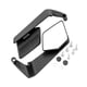 thumbnail image 4 of Espejos Retrovisores Universales Plegables Para Motocicleta, Color Negro Y Blanco., 4 of 5