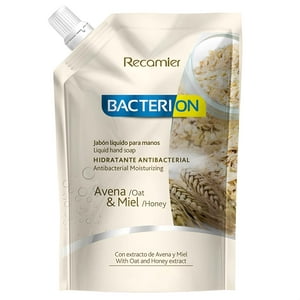 Bacterion - Jabón Antibacterial Avena Y Miel