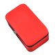 thumbnail image 2 of Cuero De La PU Titular De Almacenamiento De Joyas Anillo Collar Organizador Caja Caja Rojo, 2 of 5