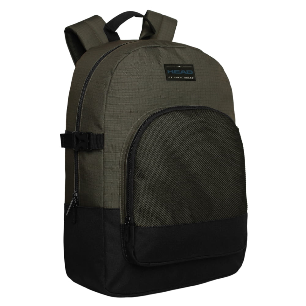 Mochila Compacta Escape Cuadros Verde Head