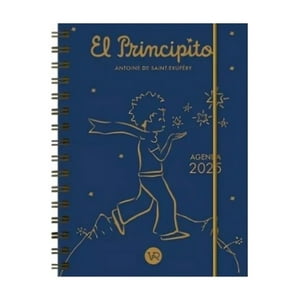Top10Books - Agenda El Principito 2025: Azul - Antoine Saint-Exupe