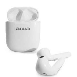 Aiwa - Audifonos Bluetooth Recargables Tws Inear Blanco Aw8